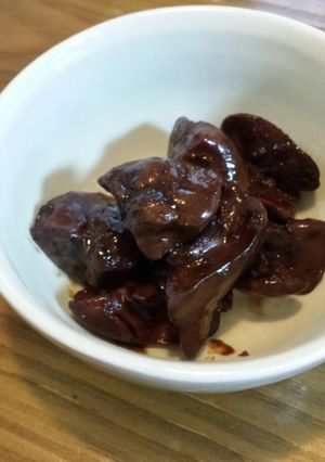 鶏レバーのソース煮-レシピのメイン写真
