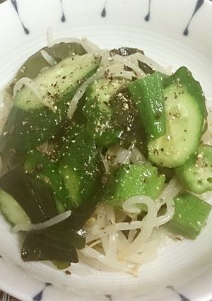 きゅうりともやしの酢の物-レシピのメイン写真