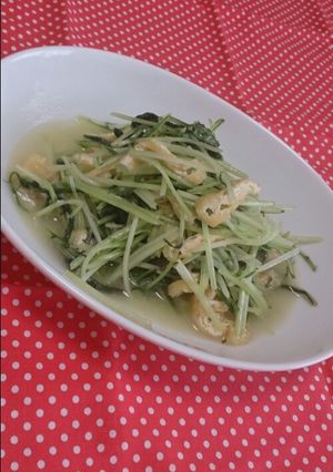 水菜の塩麹炒め-レシピのメイン写真