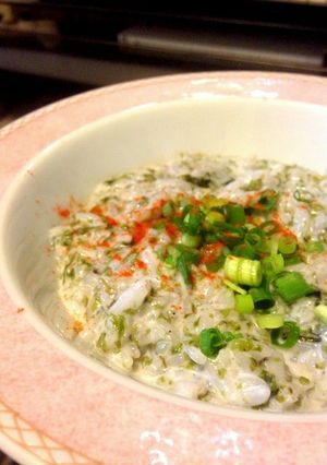 シャ乱Qはたけ簡単ヘルシー海苔リゾット-レシピのメイン写真