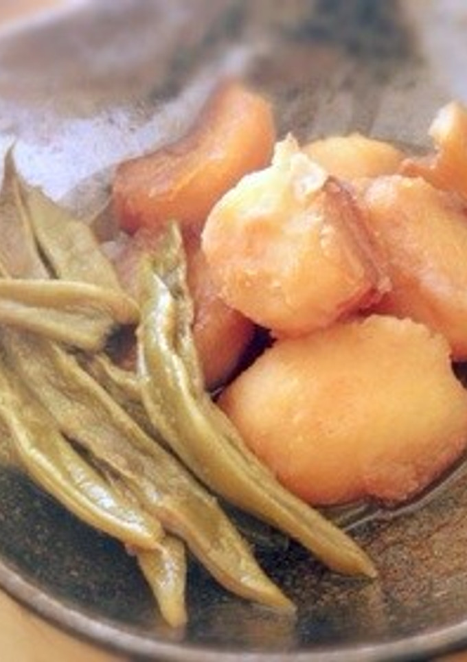 ジャガイモといんげんの揚げ煮☆-レシピのメイン写真