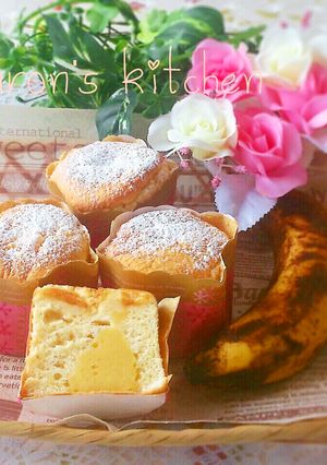 東京ばななのような♡バナナシフォンケーキ-レシピのメイン写真