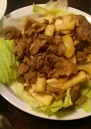 牛肉エリンギ炒め-レシピのメイン写真