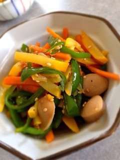 あと一品に!夏野菜の簡単甘酢炒め-レシピのメイン写真