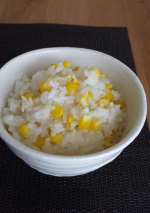 簡単♪とうもろこしの炊き込みごはん-レシピのメイン写真