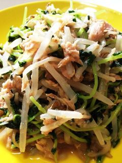 豆苗もやし炒め-レシピのメイン写真