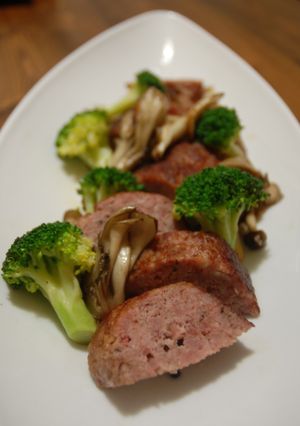 手作りボローニャソーセージと野菜のソテー-レシピのメイン写真
