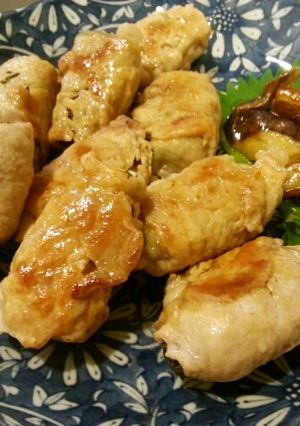 なすと大葉の梅肉巻-レシピのメイン写真