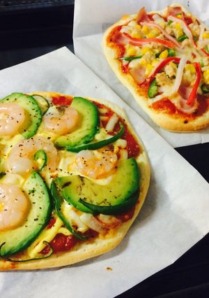 薄力粉だけで!美味しいピザ-レシピのメイン写真