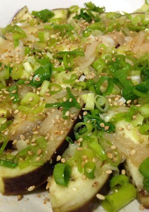 レンジで♡水ナスと新生姜の中華風煮浸し♡-レシピのメイン写真