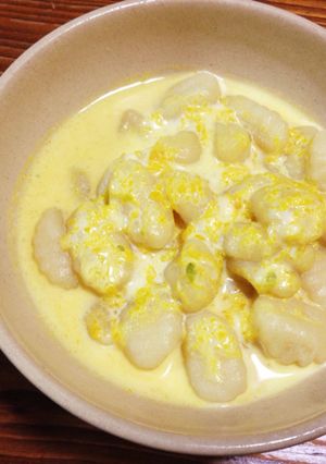 ニョッキのカボチャクリームソース-レシピのメイン写真