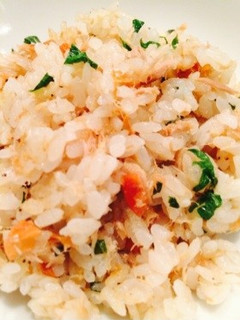 簡単‼︎梅とシーチキンde簡単炒飯❤︎-レシピのメイン写真