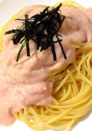 ぽてぽて♥︎明太子クリームパスタ-レシピのメイン写真