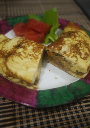 タニタさんに学べ☆キーマカレーの余りで②-レシピのメイン写真