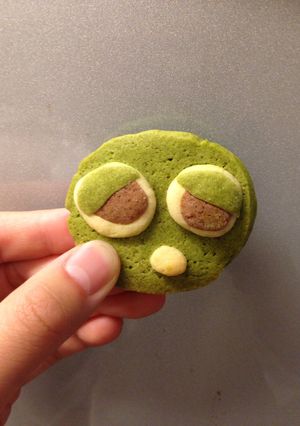 ☆ガチャピンクッキー☆-レシピのメイン写真