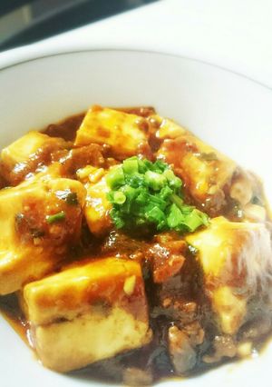 おかん直伝！簡単麻婆豆腐！(全写真付き)-レシピのメイン写真