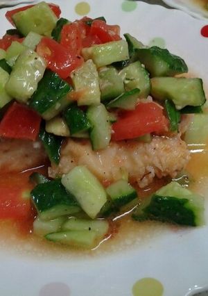 *＊★白身魚のエスカベージュ★＊*-レシピのメイン写真