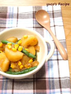 じゃがいもといんげんの味噌バター煮-レシピのメイン写真
