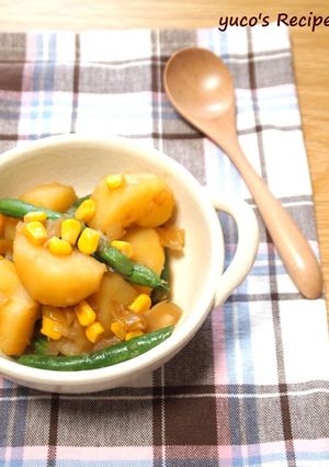 じゃがいもといんげんの味噌バター煮-レシピのメイン写真