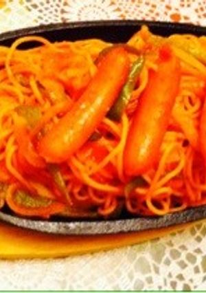 鉄板ナポリタン-レシピのメイン写真