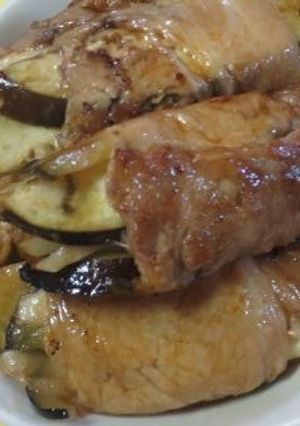 豚ロース薄切り肉で巻いて焼きました-レシピのメイン写真