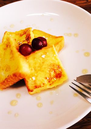 食パンで簡単フレンチトースト-レシピのメイン写真
