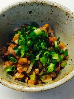 夏にさっぱり!おつまみ納豆-レシピのメイン写真