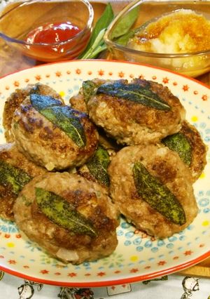 miniハンバーグ!セージ♪-レシピのメイン写真