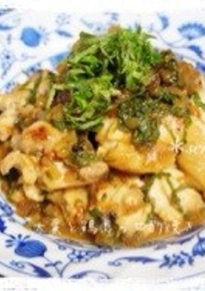 ＊大葉と鶏肉の甘酢焼き＊-レシピのメイン写真