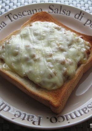 ＊納豆トースト＊-レシピのメイン写真