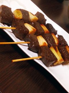 簡単!ヘルシー!こんにゃくのネギマ風-レシピのメイン写真