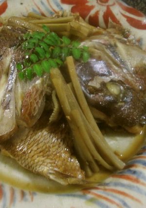 鯛のあら炊き-レシピのメイン写真
