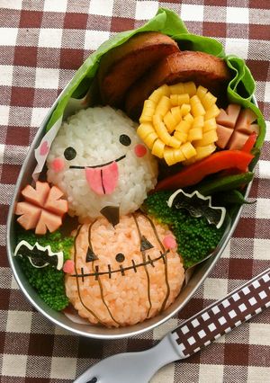 簡単 キャラ弁＊ハッピーハロウィン-レシピのメイン写真