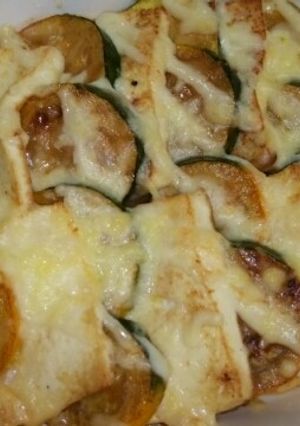 豆腐とズッキーニのマヨチーズ焼き♪-レシピのメイン写真