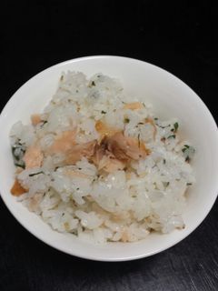子供が大好き!鮭と大葉の酢飯混ぜご飯☆-レシピのメイン写真