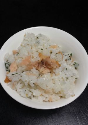子供が大好き!鮭と大葉の酢飯混ぜご飯☆-レシピのメイン写真