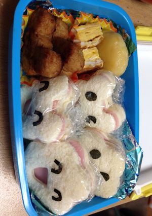 簡単可愛いサンドイッチ-レシピのメイン写真