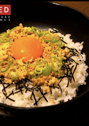 コピーレシピ？すき家風！とりそぼろ丼-レシピのメイン写真