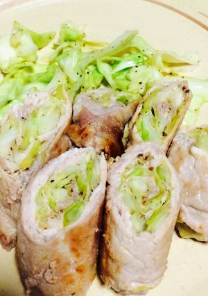 簡単美味！豚薄切り肉のキャベツ巻き-レシピのメイン写真