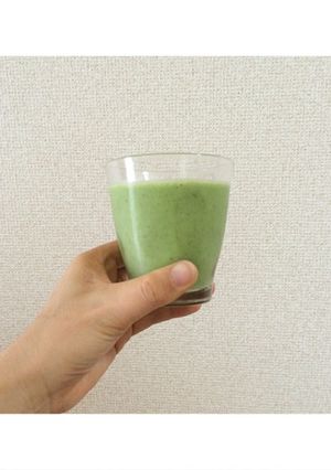 便秘やダイエットに！グリーンスムージー-レシピのメイン写真