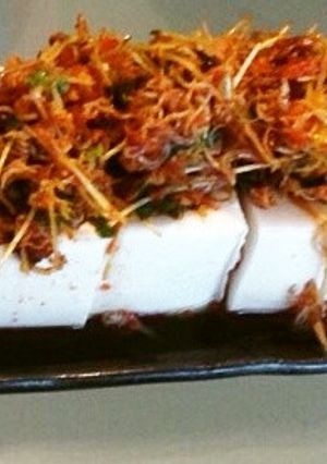 簡単あと一品★ピリ辛乗せ豆腐-レシピのメイン写真