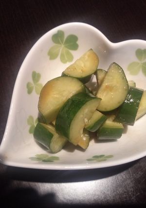簡単!大量消費!即席きゅうり中華風味-レシピのメイン写真