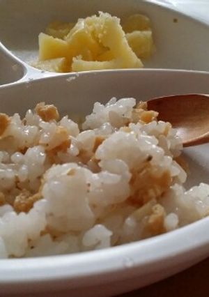 離乳食完了期のお稲荷さん-レシピのメイン写真