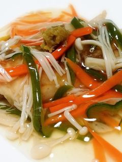 ◆簡単!白身魚の野菜あんかけ♪◆-レシピのメイン写真