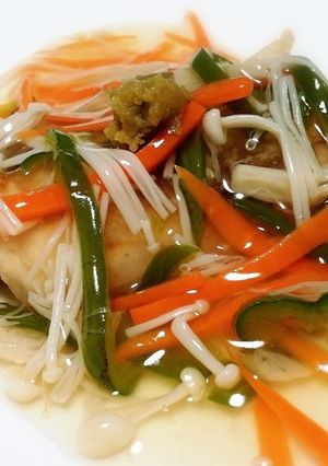 ◆簡単！白身魚の野菜あんかけ♪◆-レシピのメイン写真