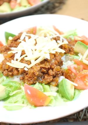 お野菜もりもり！タコライス♪-レシピのメイン写真