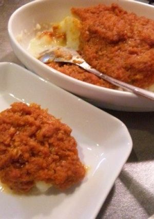 マッシュポテトのチリミート焼き-レシピのメイン写真