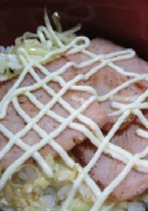 お中元のハムで☆ハムキャベツ丼-レシピのメイン写真