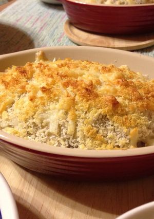ヘルシーなのに大満足♪のポテ豆乳グラタン-レシピのメイン写真