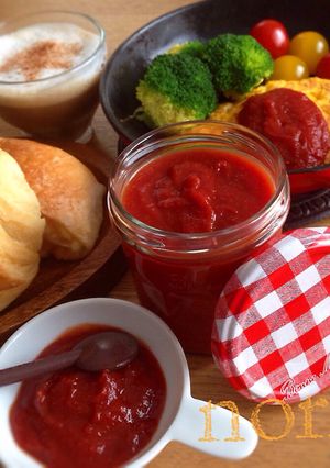 わが家の手作りトマトケチャップ-レシピのメイン写真